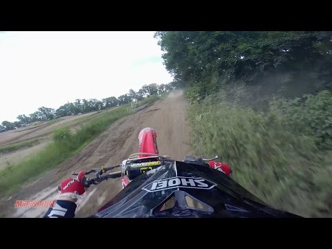 MotoSport.com Helmet Cam: David Vertucci - Doublin Gap MX Park