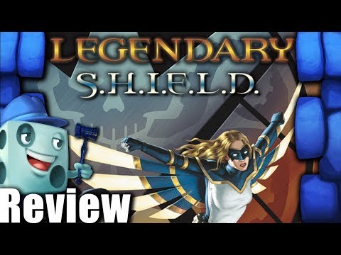 Legendary: A Marvel Deck Building Game – S H I E L D  Review   with Tom Vasel