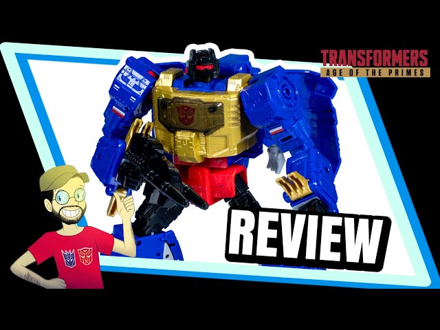 Vídeo relacionado con Transformers Hasbro Age of The Primes, G2 Grimlock + Wheelie, 2 Figuras de Acción para Coleccionar, Diversión y Acción, Dinosaurio de Juguete para Niños y Niñas a Partir de 8 años