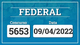 Capa de LOTERIA FEDERAL 5653