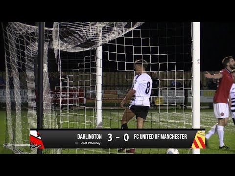 Darlington 3-0 FC United of Manchester - Vanarama National League North - 2017/18