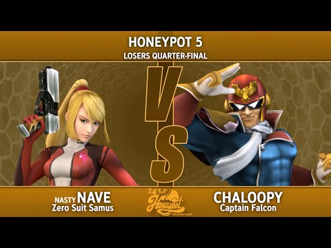 Honeypot 5 Losers Quarter-Final - Nasty | Nave (ZSS) Vs. Chaloopy (Captain Falcon)