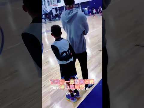 這個小男孩智商高達250😁⛹️‍♂️ #挑戦