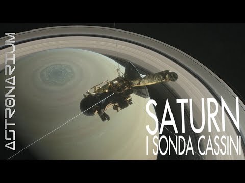 Saturn and Cassini Probe - Astronarium #49