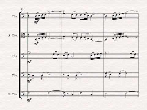 Fest Fanfare - Classical Festive Fanfare - Opener - Trombone Quartet