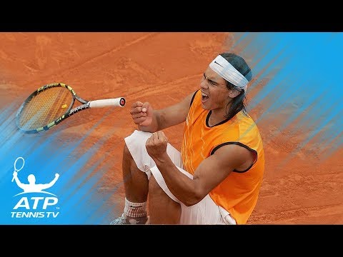 Richard Gasquet vs Rafa Nadal: Monte-Carlo 2005 Semi-Final Best Shots and Highlights
