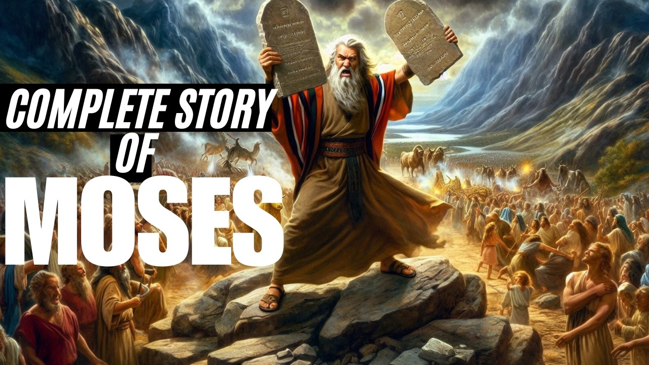 The Complete Story of Moses | From the Nile to Mount Sinai | FULL MOVIE