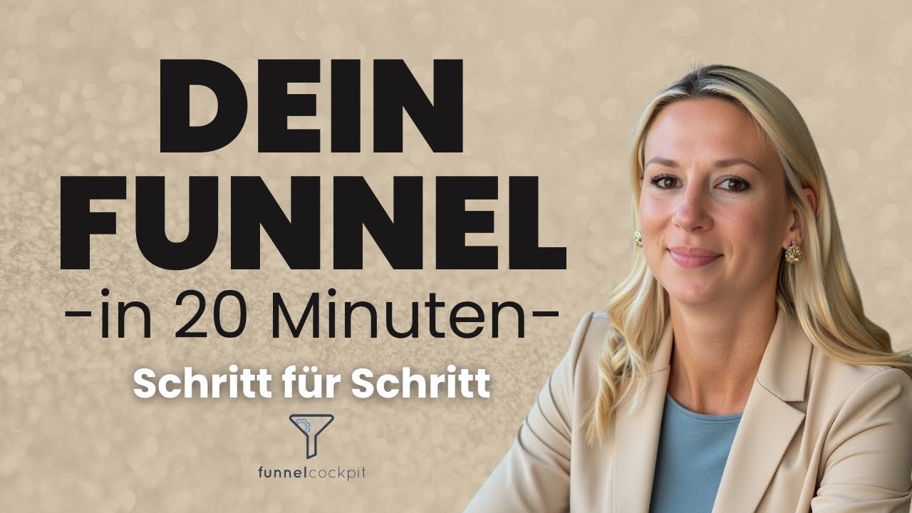 FunnelCockpit Tutorial 2024 Sales Funnel erstellen und Lead Magnet anlegen