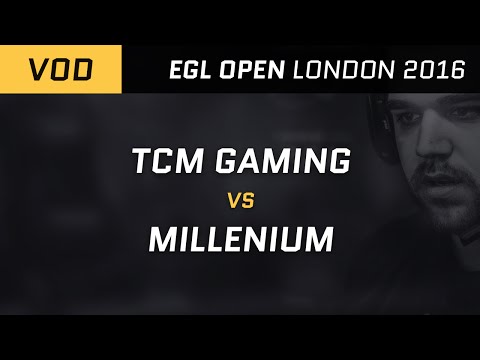 EGL Open - London 2016: TCM vs Millenium : Quarter Final - Map 3 Part 2