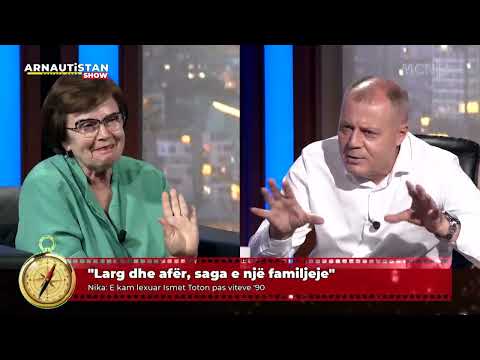 Nevila Nika e ftuar në Arnautistan të Mustafa Nano në MCN TV 12 Korrik 2023