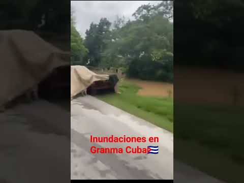 Inundaciones en Veguita Granma #shortvideos