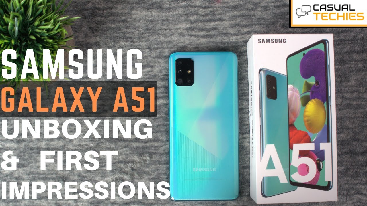 Samsung Galaxy A51 Unboxing & Impressions