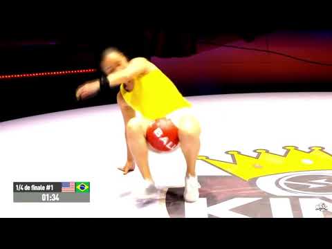 2018 King of Freestyle Quarter Finals Marisa vs Caitlyn