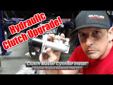 How to install a Wilwood Hydraulic Clutch Master Cylinder, for your old muscle car.