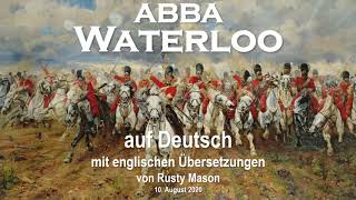 ABBA: Waterloo - 1974 German Version - w/German &amp; English Lyrics