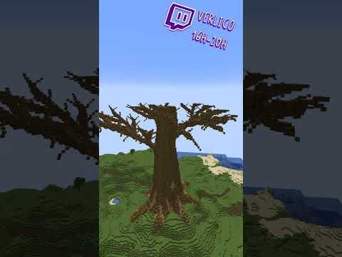 The Giant Tree!  #shorts #foryou #pourtoi #viral #minecraft #minecraftbuilds #builds #tutorial #fyp