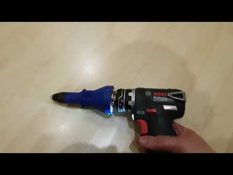 *New Video coming soon* Bosch GSR 12V-15 FC Eigenbau-Blindnietvorsatz