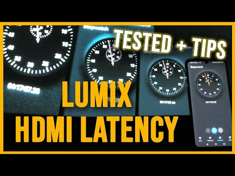 Lumix Camera HDMI Latency issue (including S5II)