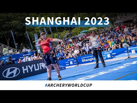 Avneet Kaur v Ella Gibson – compound women semifinal | Shanghai 2023 World Cup S2