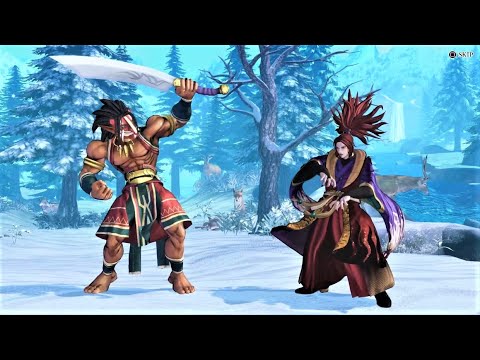 Tam Tam vs Amakusa (Hardest AI) - Samurai Shodown