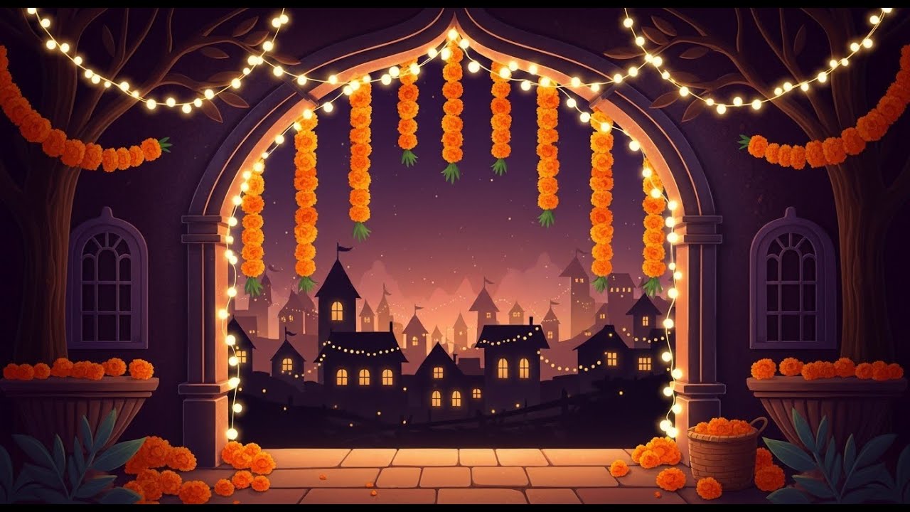 Diwali Background | Free Background | Motion Graphics Design | Hd Diwali Background Video Effects