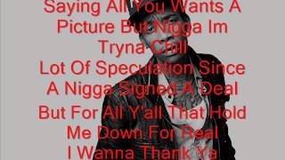 Wiz Khalifa- Great To Be There Lyrics