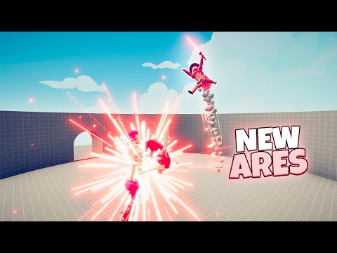 NEW ARES 1 vs 1 EVERY UNIT | TABS Modded Gameplay