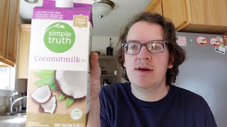 Simple truth coconut milk | review