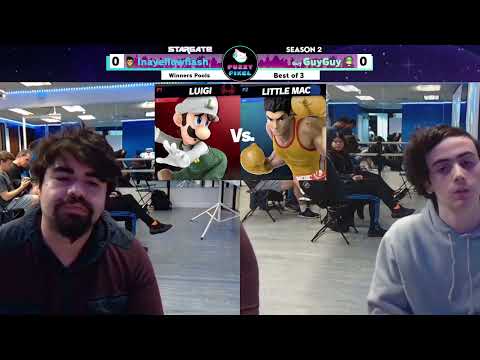 Inayellowflash (Little Mac) vs GuyGuy (Luigi) - Stargate #22 Winners Pools