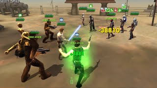 GAC [5v5] : CLS Commander Luke vs Mauldalorians [SWGoH] [Counter]
