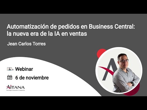 Automatizaci�n de pedidos en Business Central: la nueva era de la IA en ventas