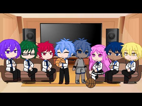 Kuroko no Basuke: Past Generation of Miracles React to Kuroko Tetsuya