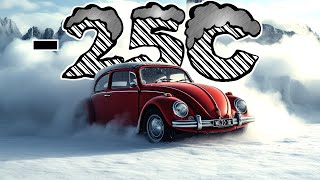 VW Beetle Extreme Cold Start
