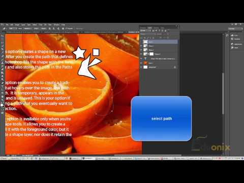 Adobe Photoshop Tutorial 8 - More with Vectors