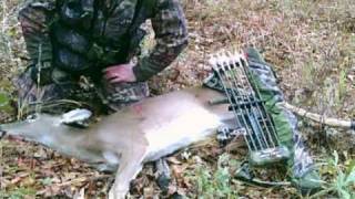 preview picture of video 'Bow hunt at Enon Plantation -  2010 Enon Doe Patrol part 3'