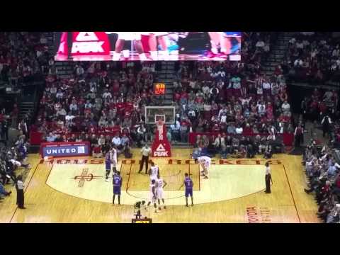 Houston Rockets #8 Dorsey makes a free throw