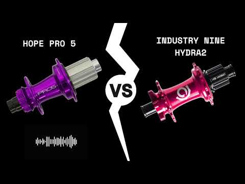 SCREAMING Hope Pro 5 VS Industry Nine Hydra2 🔊 - MTB HUB SOUND CHECK