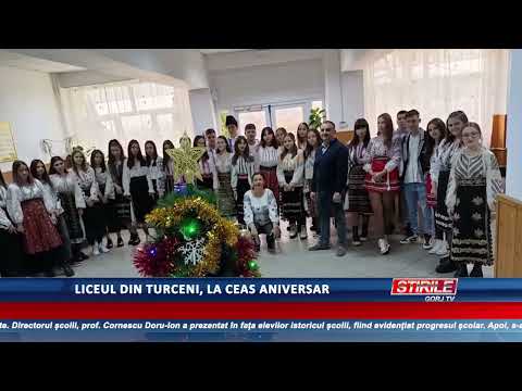 Liceul din Turceni, la ceas aniversar