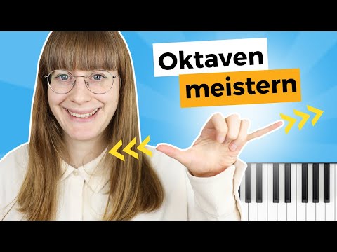 Klavier Oktaven SICHER greifen: 3 Übungen