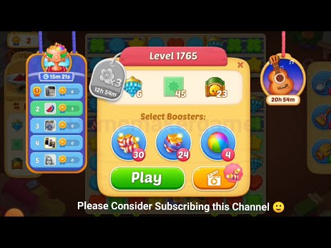 Matchington Mansion Level 1765, Level 1766(Hard Level) & Level 1767 - iOS/Android