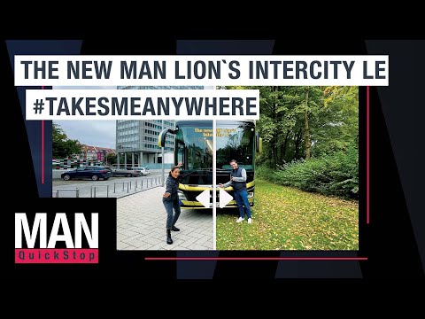 Introducing the brand new MAN Lion’s Intercity LE | MAN QuickStop #9