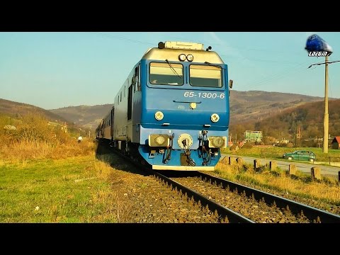 Trafic Feroviar in Muntii Apuseni - Rail Traffic in Apuseni Mountains - 12 April 2015