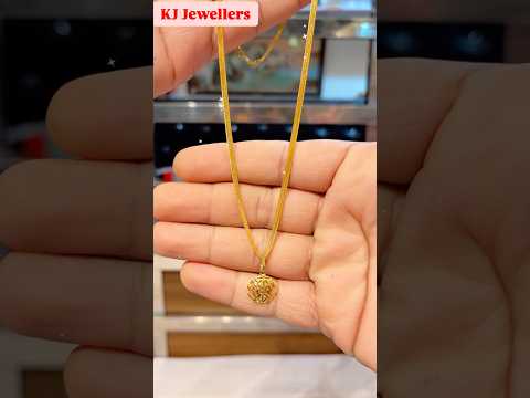 Chain with locket Design….#jewellery #goldjewellery #song #youtubeshorts #viralvideo
