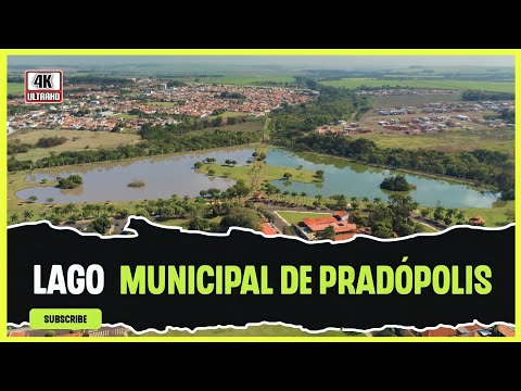 Lago Municipal de Pradópolis São Paulo (4k)