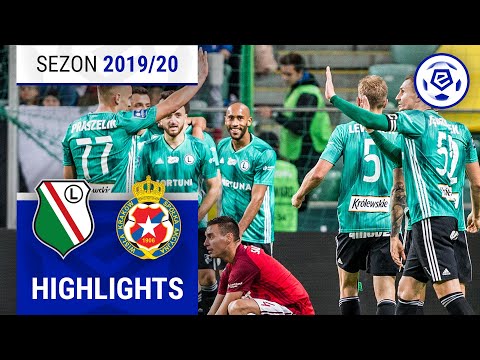 Legia Warszawa – Wisła Kraków 7:0 [Skrót] 13. Kolejka | 2019/20