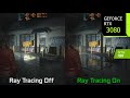 Resident Evil 2 Ray Tracing On Vs Off Graphics Performance Comparison RTX 3080 4K Max Settings