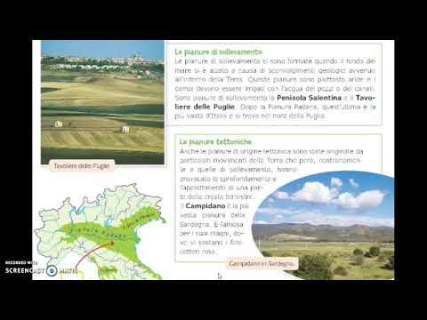 l'origine della pianura