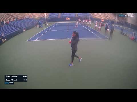 Women's Doubles 1/Irina Cantos Siemers v Tian Fangran - OSU v UCLA - 12.3.23