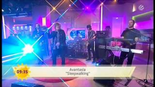 Avantasia - Frühstücksfernsehen 2013 Live - Sleepwalking