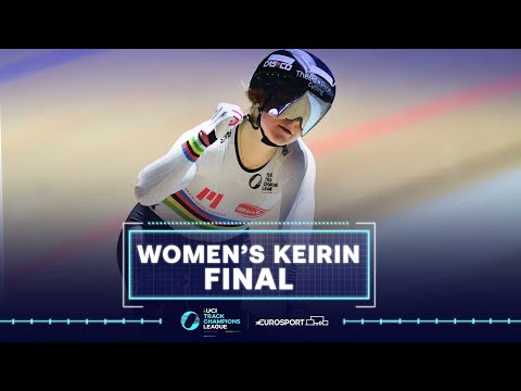 Lea Friedrich claims Keirin win with solid performance | UCI Track Champions League - Panevézys